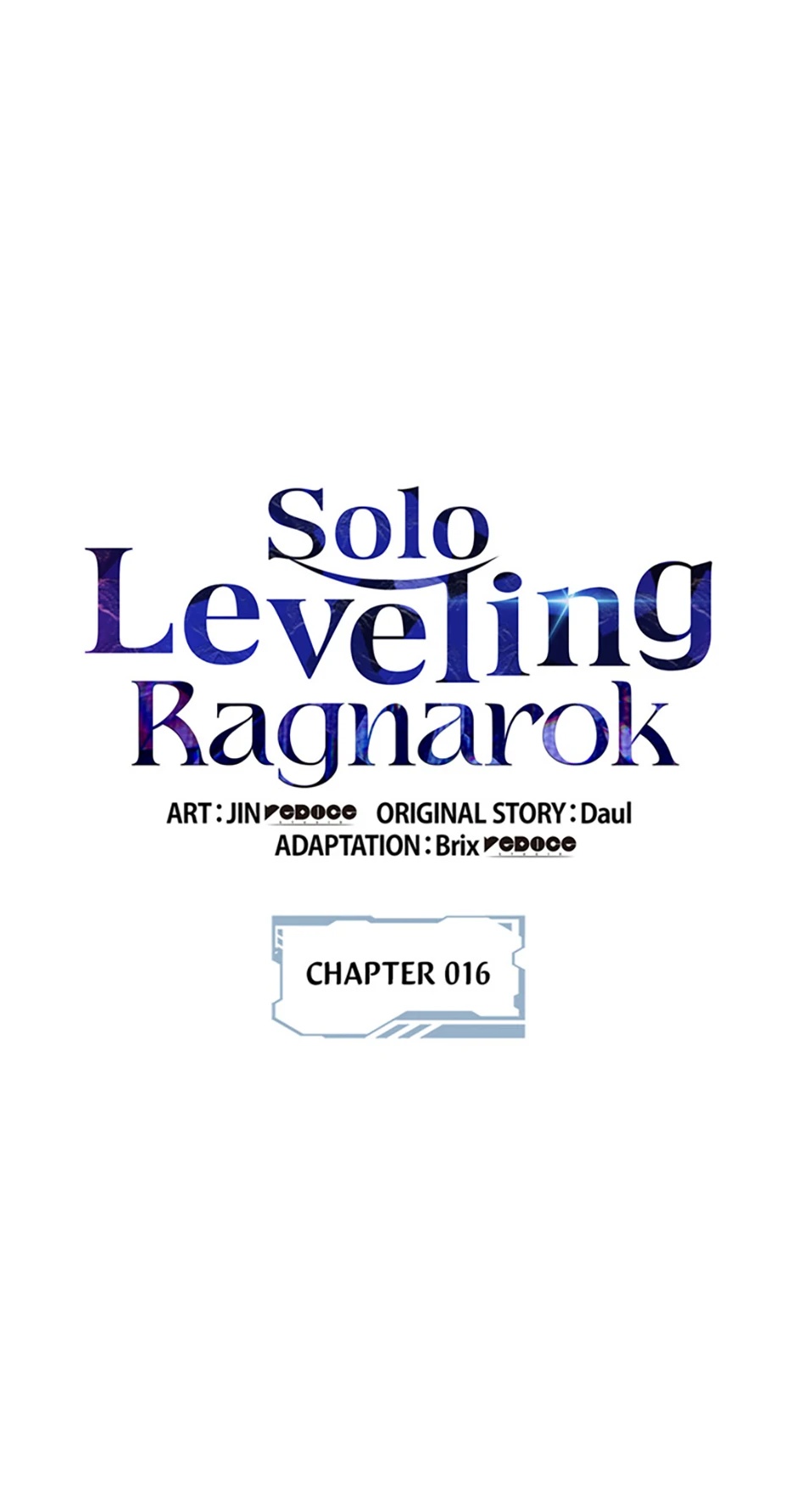 Solo Leveling: Ragnarok page 1