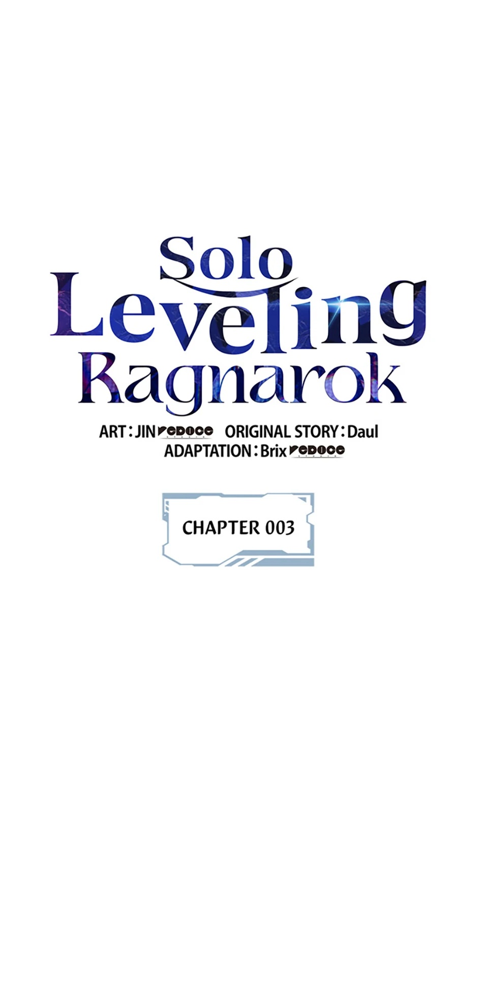 Solo Leveling: Ragnarok page 1