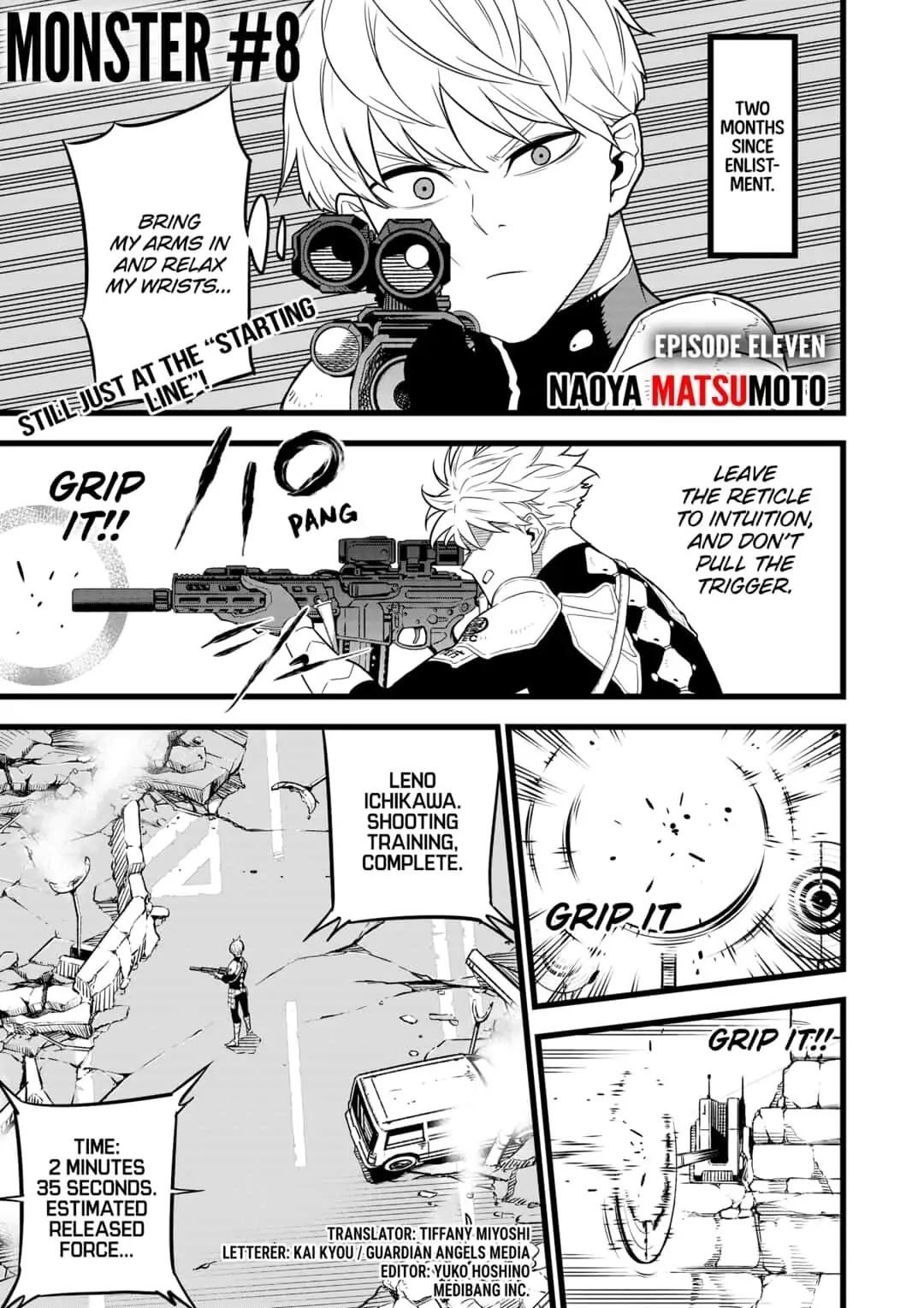 Kaiju No. 8 page 1