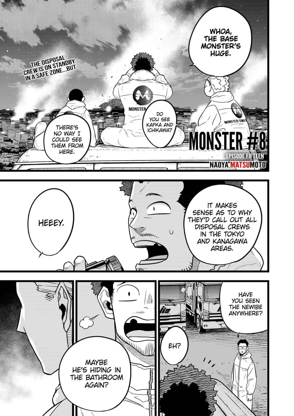 Kaiju No. 8 page 1