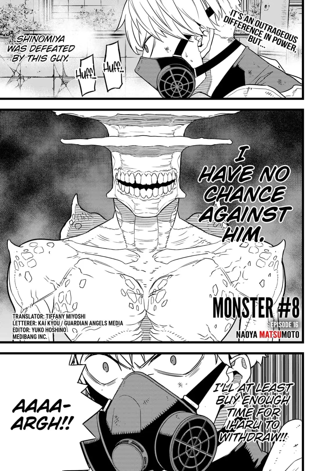 Kaiju No. 8 page 1