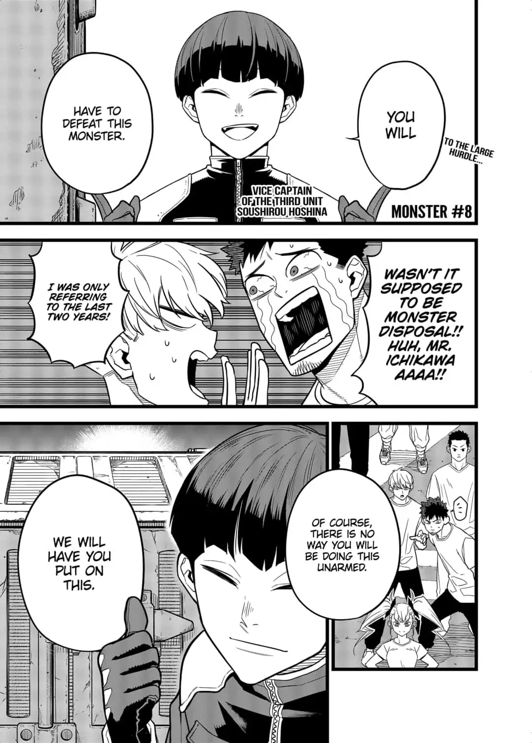 Kaiju No. 8 page 1